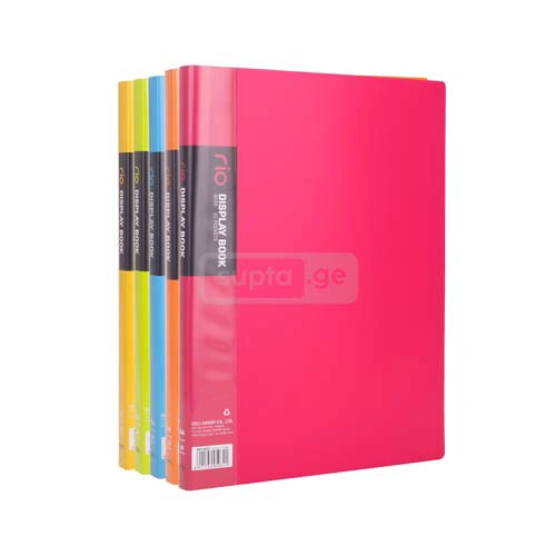 DELI-დელი RIO A4 პლასტიკური საქაღალდე 20-ფაილით No.5032